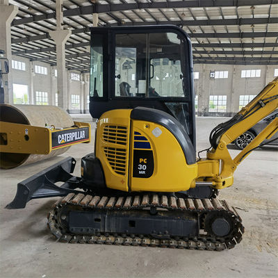 Origen Japón PC30 Excavadora Komatsu Usada PC30 Excavadora de rastreo de segunda mano Komatsu Excavadora hidráulica PC30