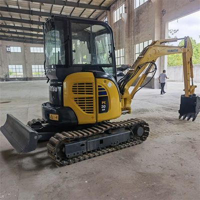 PC30 Komatsu Mini Excavadora de 3 toneladas 3D84E con cabina