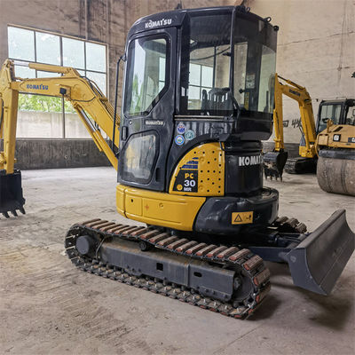 Japón Excavadora de rastreo Mini Komatsu PC30 Excavadora usada 3000KG a 3200KG