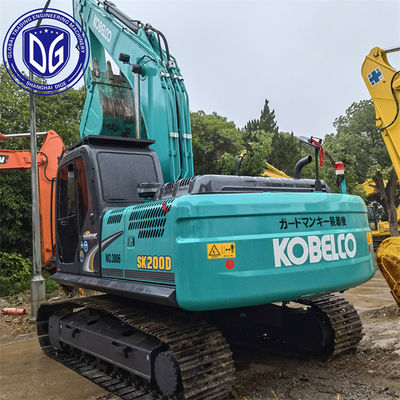 Origen Japón SK200-8 Excavadora Kobelco usada SK200-8 Excavadora de segunda mano Kobelco Excavadora SK200-8