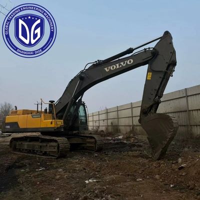 Ec480 Excavadora Volvo usada de 48 toneladas Excavadora hidráulica usada de gran alcance