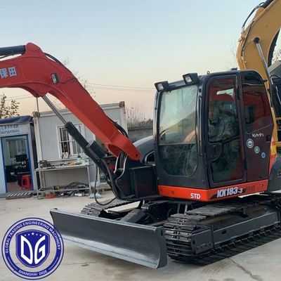 Kx183 Excavadora usada Kubota 8.3 toneladas Excavadora usada japonesa