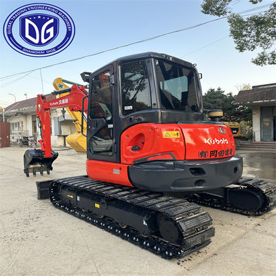 6 toneladas KX163 Excavadora Kubota Usada Excavadora hidráulica