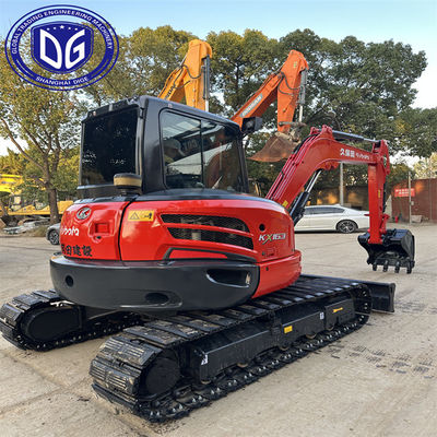 6 toneladas KX163 Excavadora Kubota Usada Excavadora hidráulica