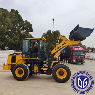 Cargador de extremo delantero 835 Cargador Liugong usado Máquina de carga usada potente