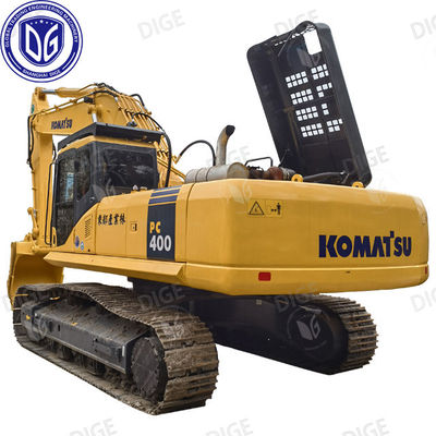 Construcción robusta del marco para la durabilidad PC400-7 Excavadora usada