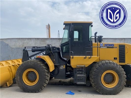 Cargador de extremo frontal LW500 Cargador usado XCMG Cargador de excavadora hidráulica de 17 t