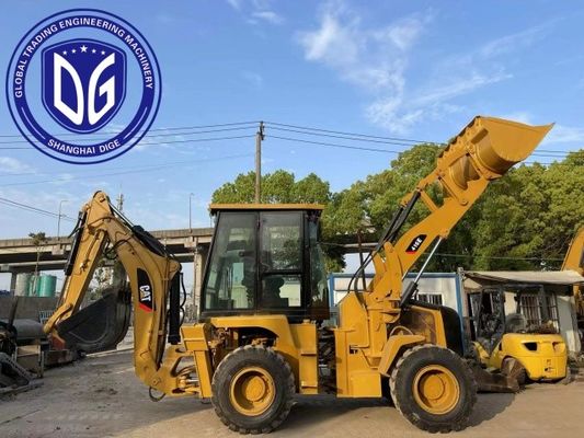 416E Caterpillar Cargador de retroexcavadoras usado Cargador de retroexcavadoras usado potente máquina hidráulica