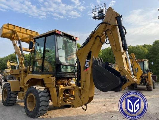 416E Caterpillar Cargador de retroexcavadoras usado Cargador de retroexcavadoras usado potente máquina hidráulica
