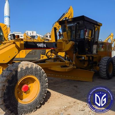 140h Caterpillar Usado Grader Máquina hidráulica potente