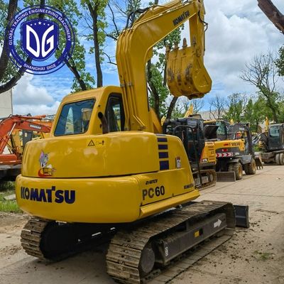 PC60-7 Excavadora Komatsu de segunda mano Mini Excavadora Komatsu