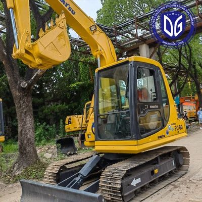 PC60-7 Excavadora Komatsu de segunda mano Mini Excavadora Komatsu