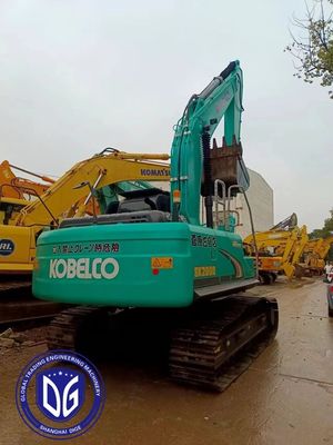 Precisión Sk200 Excavadora Kobelco de 20 t usada con sistema hidráulico de alto rendimiento