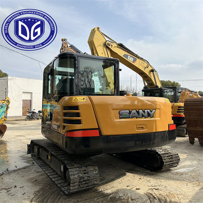 Sany Sy55C Excavadora usada de 5,5 toneladas con sistema de arranque rápido del motor y pantalla brillante