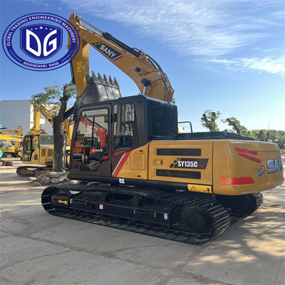 Sy135 Excavadora SANY de 13,5 toneladas de uso con capacidad de refrigeración mejorada