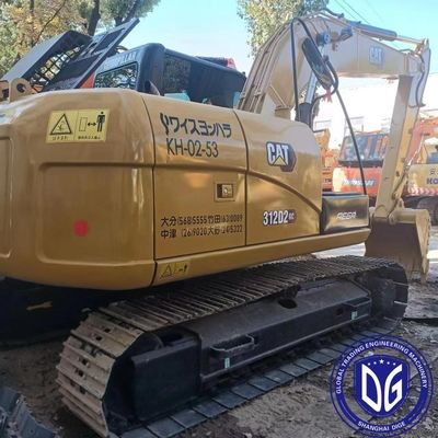 Responsive 312D Excavadora usada de 12 toneladas con características de reducción de ruido