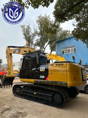 Alta maniobrabilidad 320D Excavadora de orugas usada con motor eficiente en combustible
