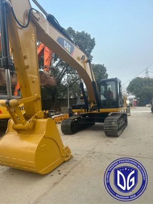 Excavadora Caterpillar 329D 29T con funcionamiento hidráulico suave