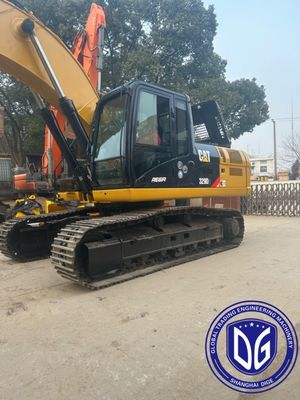 Excavadora Caterpillar 329D 29T con funcionamiento hidráulico suave