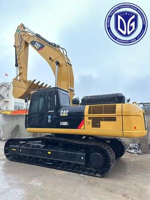 Excavadora de la oruga de 330D de 30 toneladas con gran eficiencia de excavación