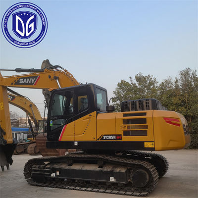 Sy205H 20,5 toneladas Excavadora SANY Usada con circulación hidráulica eficiente