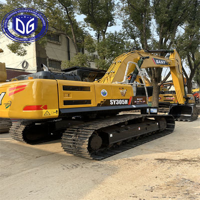 Sany SY305 30.5T Excavadora hidráulica usada Sistema avanzado de control de emisiones