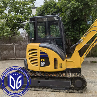 Excavadora hidráulica Komatsu PC55 4D88E-6 Modelo de motor y construcción duradera para trabajos pesados