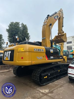 Componentes del tren usado de larga duración Excavadora Cat 336D 36 toneladas