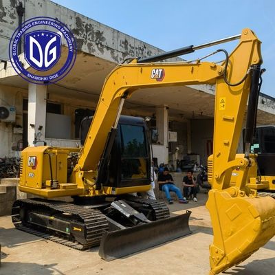 Capacidades de manejo de materiales eficientes 307E2 Excavadora de orugas usadas 7 toneladas