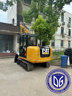 Control de excavación preciso 306E Excavadora de orugas usadas Control fácil de usar