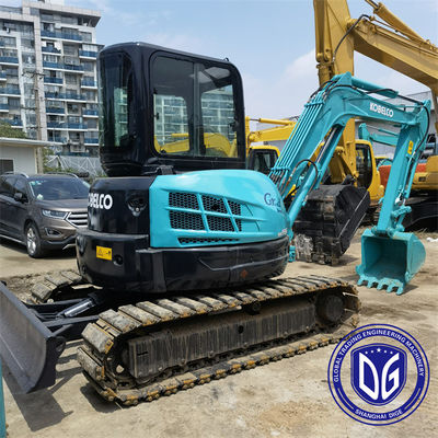 SK55 mini excavadora de 5,5 toneladas Kobelco de buena calidad y excelente funcionamiento en venta
