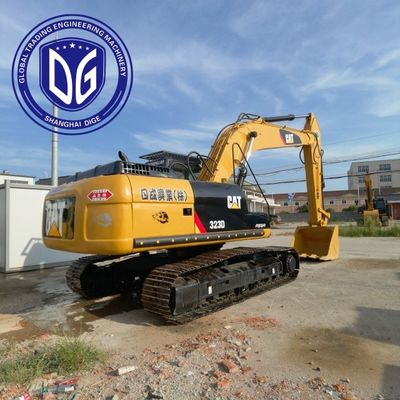 Excavadora usada CAT323D de 23 toneladas Caterpillar Crawler, original y en buenas condiciones, disponible ahora