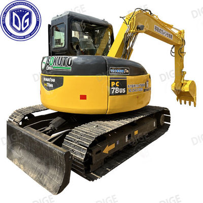 Opción rentable USED PC78US excavadora con sistema avanzado de gestión de la tracción