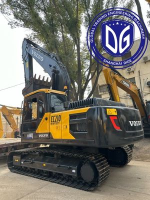 Ec210 Excavadora Volvo usada de 21 toneladas con selección avanzada del modo de trabajo