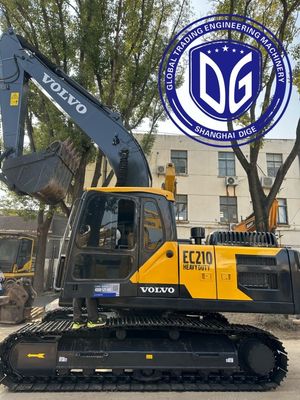 Ec210 Excavadora Volvo usada de 21 toneladas con selección avanzada del modo de trabajo