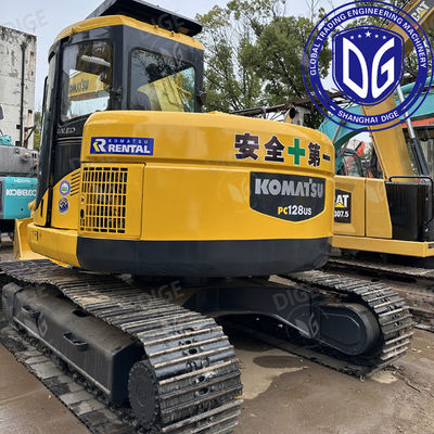 Excavadora PC128US con capacidades eficientes de manejo de materiales