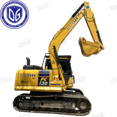Comatsu PC130 Excavadora usada de 13 toneladas, modelo avanzado, excavadora de bajo consumo de combustible