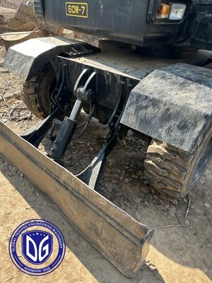 Excavadora de ruedas usadas Hyundai 60w-7 6Ton Excavadora hidráulica pequeña 10 unidades disponibles ahora