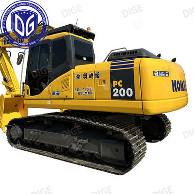 Excavadora USED PC200-7 bien conservada con capacidad de manejo de materiales eficiente