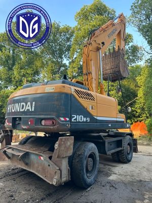 Excavadora Hyundai 210 En la India Hyundai 215-9T Excavadora Hyundai Crawler Usada de 21.5 toneladas
