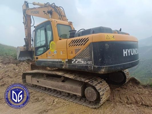 Usado Hyundai 225 original Excavadora de 22,5 toneladas Excavadora mediana, mejorada estabilidad