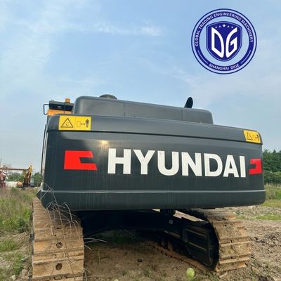 Innovadora R485 Excavadora Hyundai de segunda mano de 48.5 t Múltiples características de seguridad