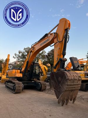 R520LC-9Vs Excavadora hidráulica Hyundai usada con sistema de ventilador de enfriamiento eficiente