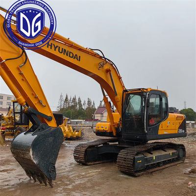 Excavadora Hyundai de 22 toneladas usada 220LC-9S Excavadora hidráulica de rastreo