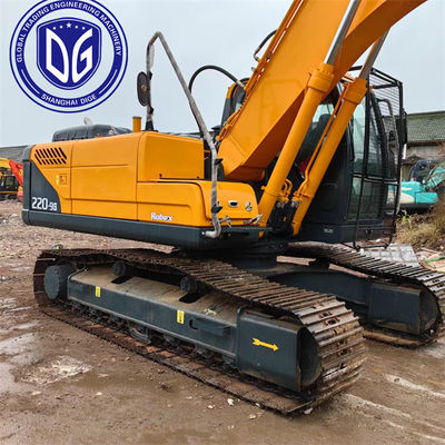 Excavadora Hyundai de 22 toneladas usada 220LC-9S Excavadora hidráulica de rastreo