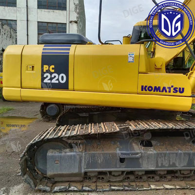 Ejecución fiable Excavadora USED PC220-7 con agarre y tracción mejorados