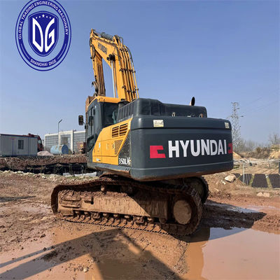 Hyundai 350 Excavadora hidráulica de 35 toneladas de buena calidad con gran capacidad