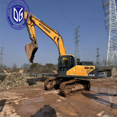 Hyundai 350 Excavadora hidráulica de 35 toneladas de buena calidad con gran capacidad