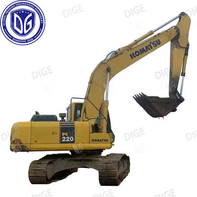 Rendimiento fiable Excavadora USED PC220-8 con agarre y tracción mejorados