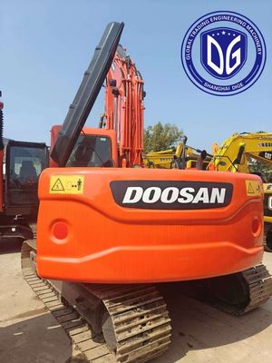 DX140 de diseño compacto Excavadora usada Doosan rentable, control automatizado